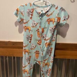 Aqua Koala and Sloth Kids Footie